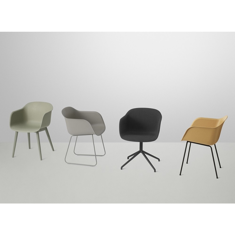 Fiber Armchair Textile Shell Fiber Armchair Textile Shell