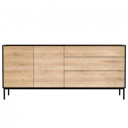 Credenza Blackbird 2 ante 3 cassetti