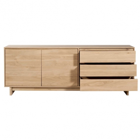 Credenza Wave 2 ante 3 cassetti