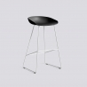 About A Stool 38 - AAS38 - H 74 cm - white legs