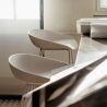 About A Stool 38 - AAS38 - H 74 cm - white legs