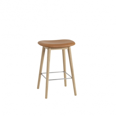Fiber Barstool H. 65 cm Silk
