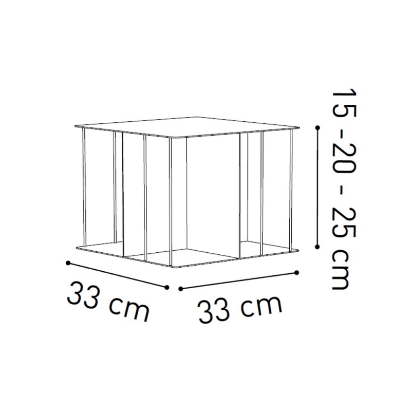 Krossing Rotante base 33x33 cm Krossing Rotante base 33x33 cm