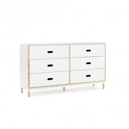 Kabino Dresser w. 6 Drawers