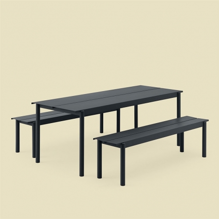 Linear Steel Table 140x75