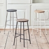Cornet Bar Stool - Black