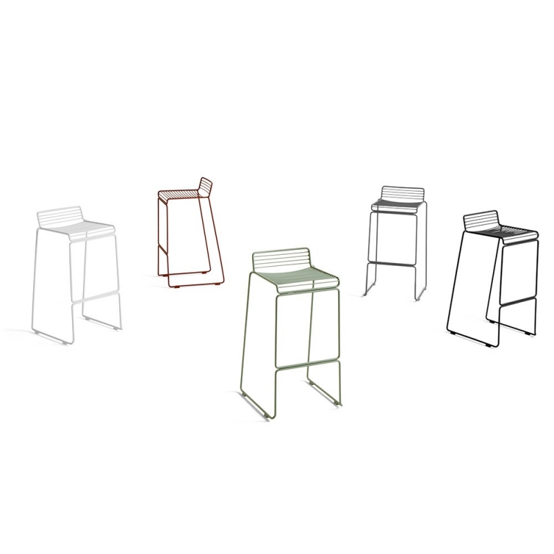 Hee Bar Stool H 75 cm - set 2 pz Hee Bar Stool H 75 cm - set 2 pz