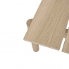 Linear Wood Bench 110