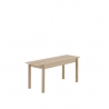 Linear Wood Bench 110