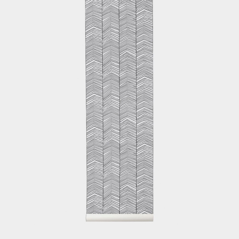 Herringbone Wallpaper