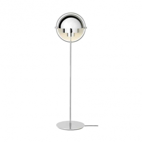 Multi-Lite Floor Lamp,Chrome Base