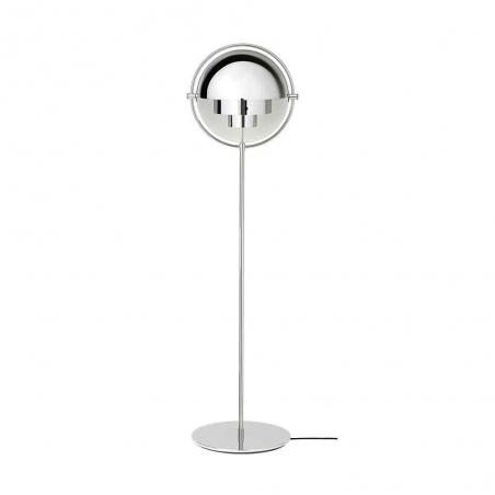 Multi-Lite Floor Lamp,Chrome Base