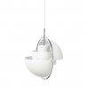 Multi-Lite Pendant Lamp, Chrome Base