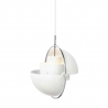 Multi-Lite Pendant Lamp, Chrome Base