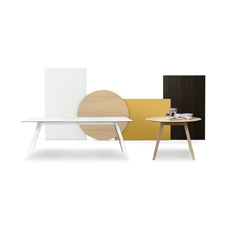 Aise Table, Metal leg, 90x170