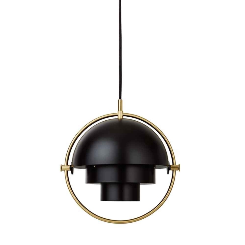 Multi-Lite Pendant Lamp, Brass Base Multi-Lite Pendant Lamp, Brass Base