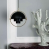 Multi-Lite Pendant Lamp, Brass Base