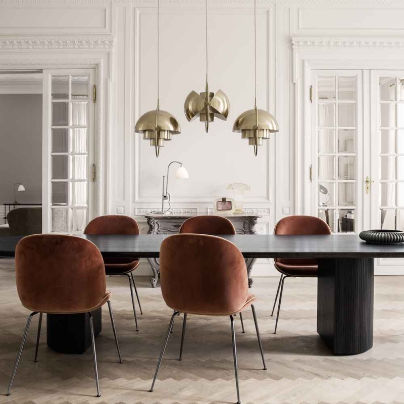 Multi-Lite Pendant Lamp, Brass Base Multi-Lite Pendant Lamp, Brass Base