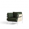 Can 1 Seater_ Chromed Steel Leg