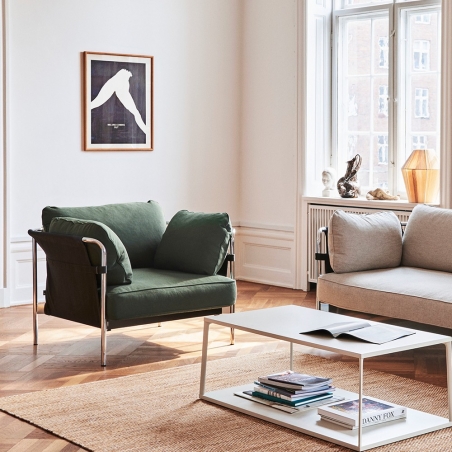 Can 1 Seater_ Chromed Steel  Leg