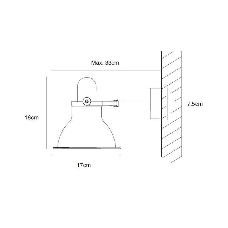 Type 1228 Metallic_ Wall Lamp Type 1228 Metallic_ Wall Lamp