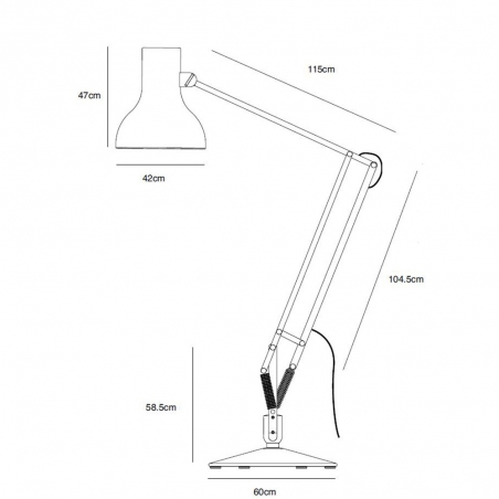 Type 75 Giant Floor Lamp - Paul Smith Edition