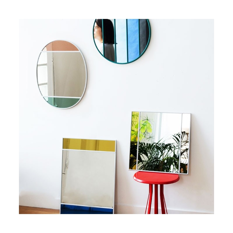 Specchio Vitrail - 50 x 60cm - Oval Specchio Vitrail - 50 x 60cm - Oval