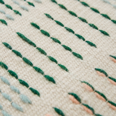 BACKSTITCH Composition Rug