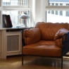 Can 1 Seater_ Black Steel Leg