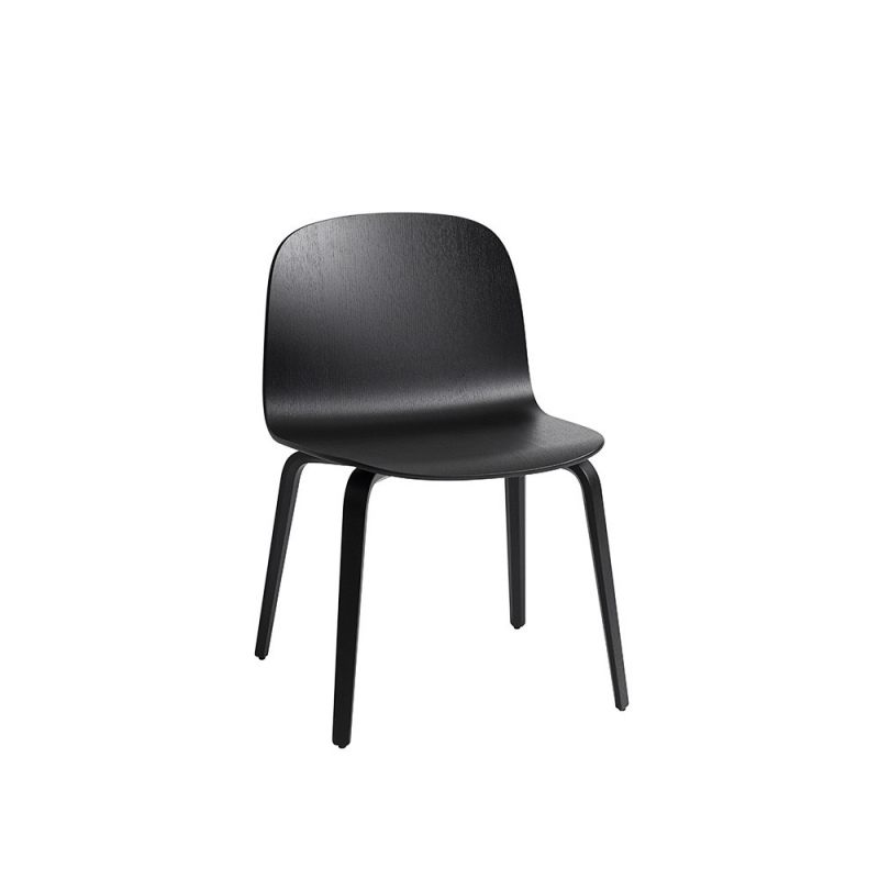 Visu wide chair wood base Visu wide chair wood base