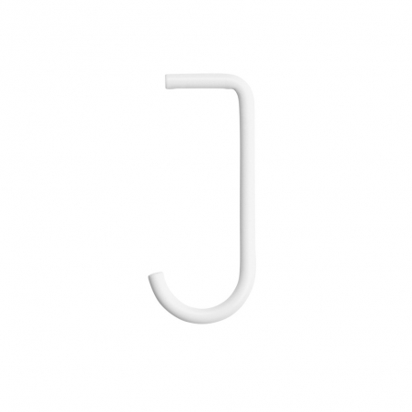 Hooks for metal shelves