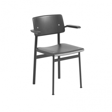 Loft chair with armrest