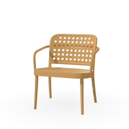 822 Sedia Lounge con braccioli