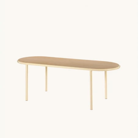 Wooden Table - ovale