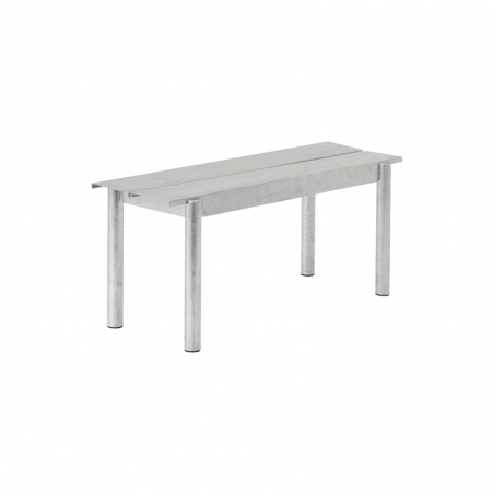 Linear Steel Bench 110 cm