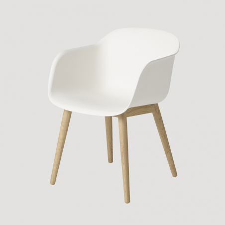 Fiber Chair wood Base