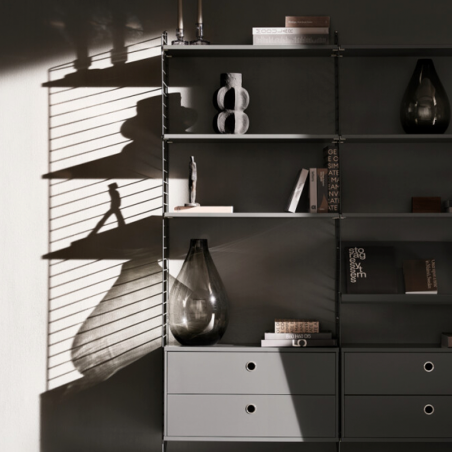 String Chest with Drawers