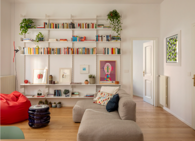 Bilocale colorato a Milano, De Diseño